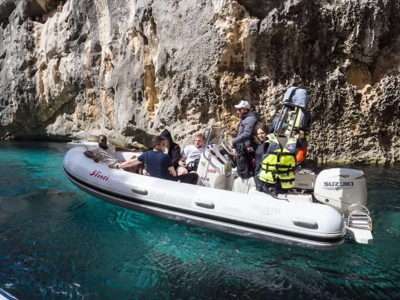 Secret Blue Cave & Grama Bay - Speed Boat Tour - Dafina Bay brings the first proper swim