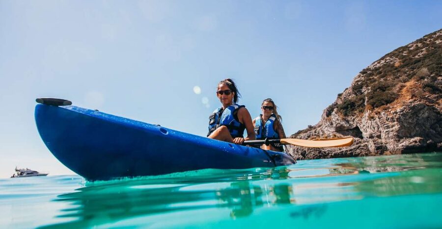 Sesimbra: Arrabida Natural Park & Caves Guided Kayaking Tour - Key points at a glance