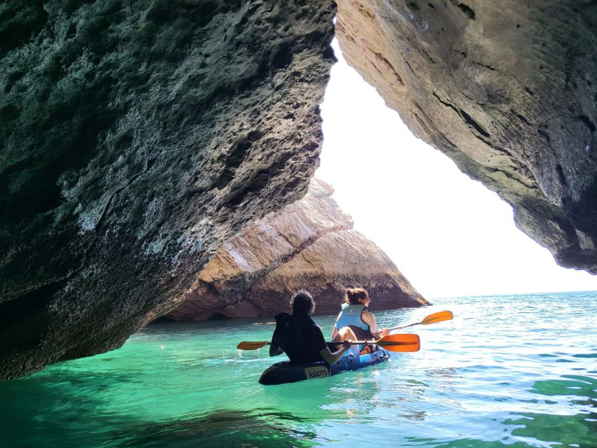 Sesimbra: Arrabida Natural Park & Caves Guided Kayaking Tour - Ribeiro do Cavalo Beach: the well-timed reward