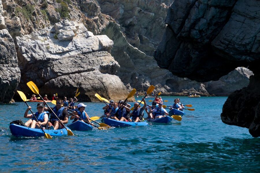 Sesimbra: Arrabida Natural Park & Caves Guided Kayaking Tour - How hard is the kayaking?