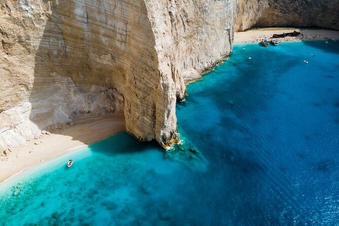 Shipwreck and Blue Caves - Private Speedboat Tour (up to 6 pax) - A proper pause at Mikro Nisi