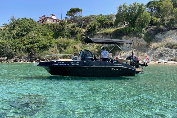 Shipwreck and Blue Caves - Private Speedboat Tour (up to 6 pax) - Xygia Beach and the sulphur waters