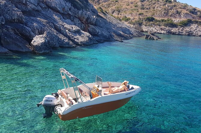 Shipwreck and Blue Caves - Private Speedboat Tour (up to 6 pax) - Starting from Alykes and heading north