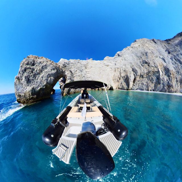 Skiathos: Private Lalaria Beach and Caves Speedboat Tour - Lalaria Beach, the signature stop