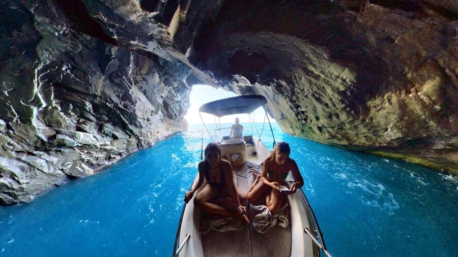 Skiathos: Private Lalaria Beach and Caves Speedboat Tour - A lesser-known stop and time for your own pace