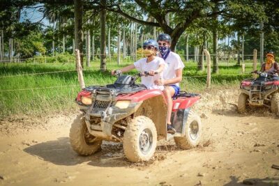 Small group ATV Adventure to Water Cave and Macao Beach