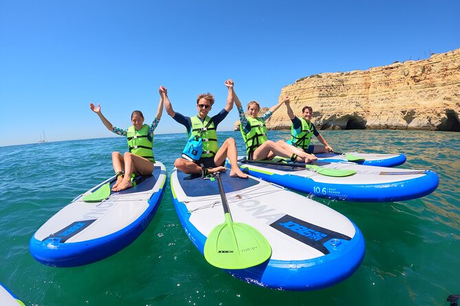 Small Group Kayak Experience In Benagil Cave with 4K Photos - Paddling the Algarve coast toward Benagil
