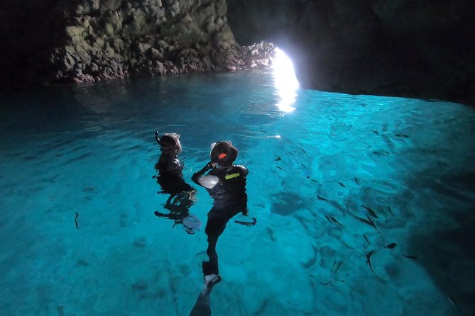 Snorkeling in the Blue Cave area【Okinawa Prefecture: Free feeding & photo images!English and Chinese speaking guide available! - How to get the most from the two hours
