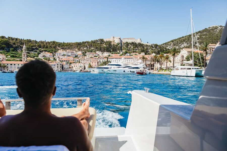 Split: Blue Cave, Vis & Hvar Full-Day Trip by Speedboat - Komiža, a fishing village with room to wander
