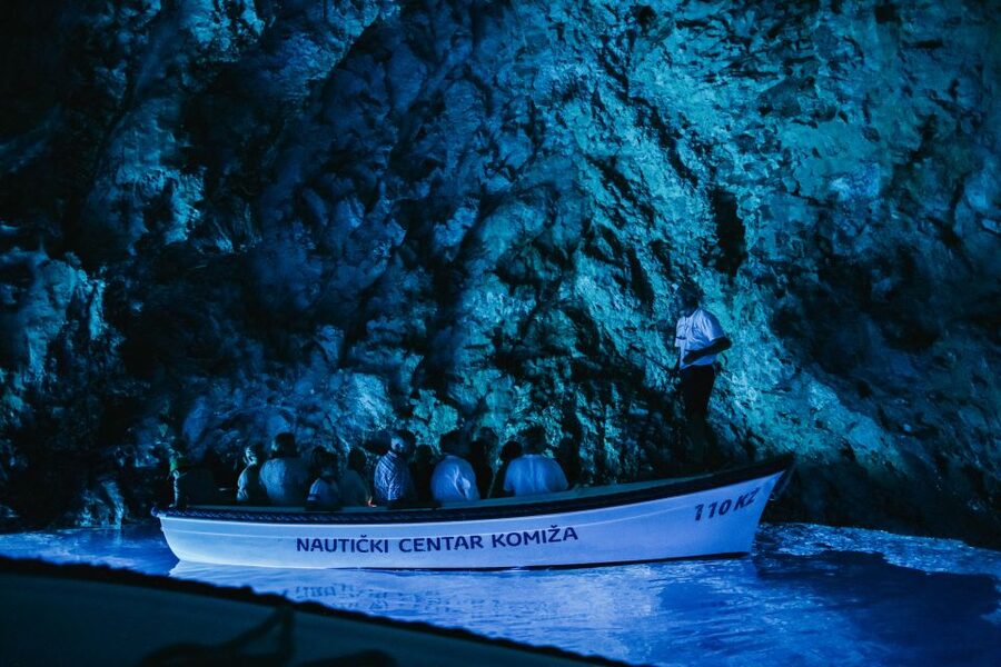 Split: Blue Cave, Vis & Hvar Full-Day Trip by Speedboat - The early run to Biševo and the Blue Cave