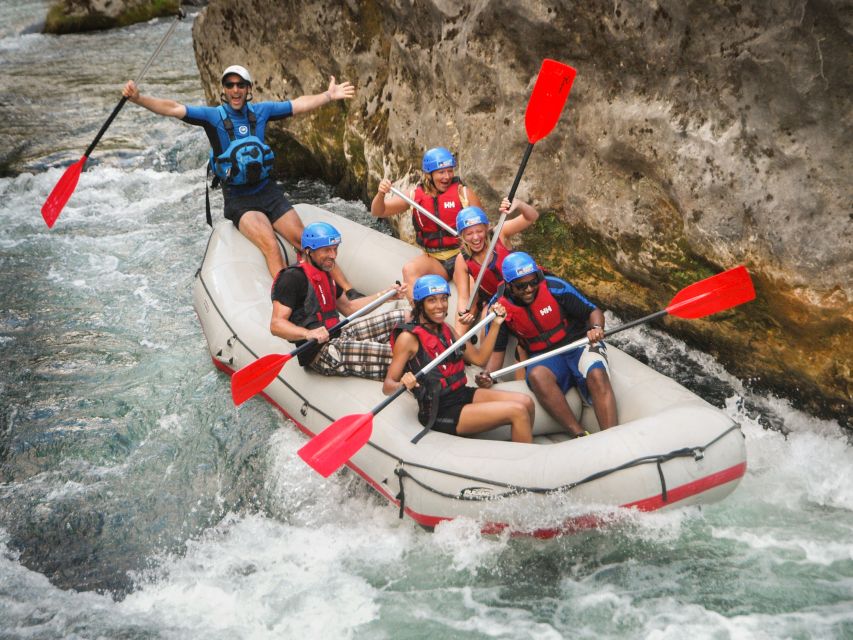 Split: Cetina River Rafting with Cliff Jumping and Cave Tour - Rapids for first-timers, not thrill seekers