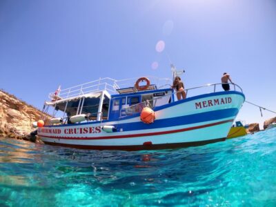 St Paul’s Bay: Comino, Blue Lagoon, Gozo, & Caves Boat Tour