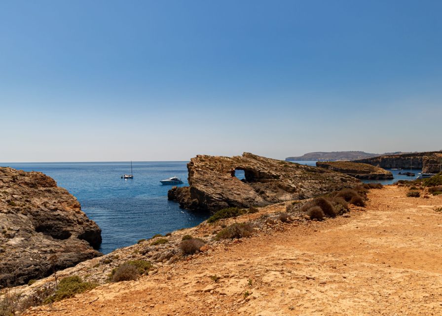 St Paul's Bay: Comino, Blue Lagoon, Gozo, & Caves Boat Tour - Two hours on Gozo, with a choice to stay local or go inland