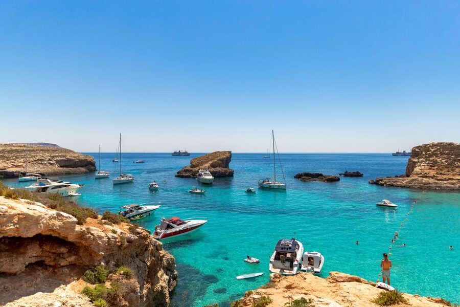 St Paul's Bay: Comino, Blue Lagoon, Gozo, & Caves Boat Tour - Weather can change the route