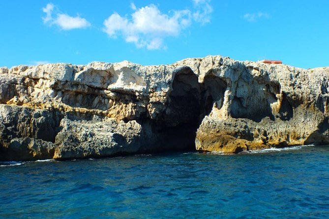 Tour of the island of Ortigia and exploration of sea caves with baths. - The swim from the boat