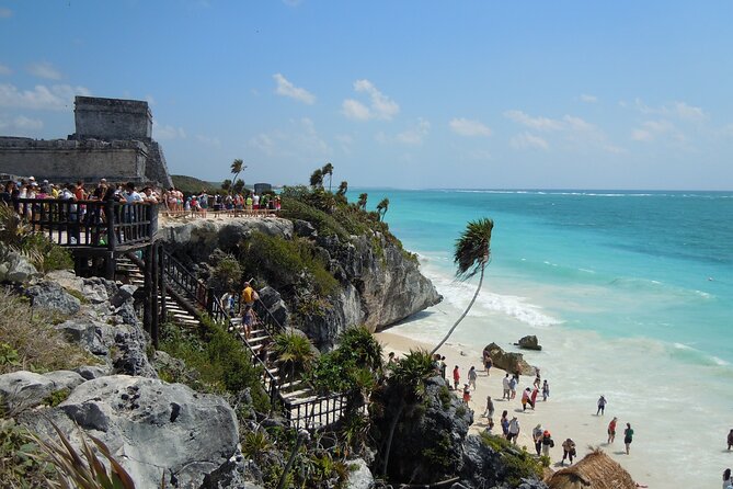 Tulum, Coba, Cenote, and Mayan Ceremony Full-Day Tour plus Lunch - Swimming in Cenote Mariposa