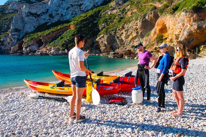 Uncharted Caves & Snorkelling Heaven: Cala Granadella Kayak Tour - Cueva del Llop Marí and the cave stop