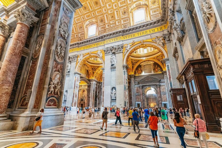 Vatican: St. Peter's Basilica, Square, Grottoes Guided Tour - Meeting at Mondo Cattolico