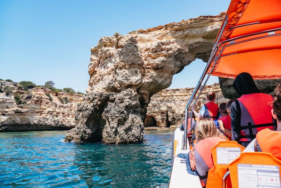 Vilamoura: Benagil Cave Boat Tour with Entry&Dolphin search - Who should book this boat tour?