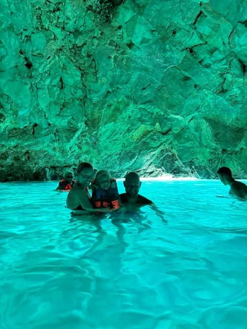 Vlora: Blue Cave and Grama Bay Full-Day Speedboat Tour - Dafina Bay and Dafina Cave offer the longest early pause