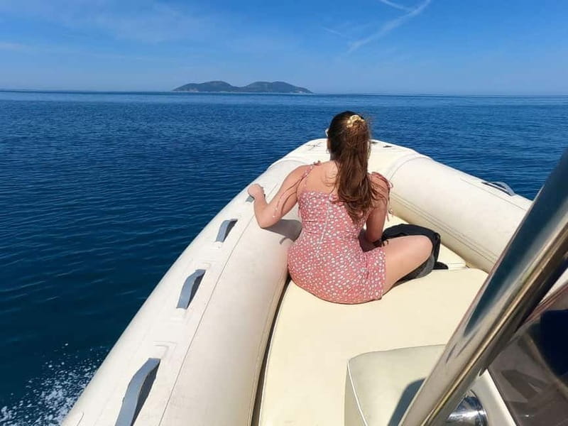 Vlore: Haxhi Ali Cave, Karaburun Speedboat Tour & Snorkeling - The ride from Vlora to Haxhi Ali Cave