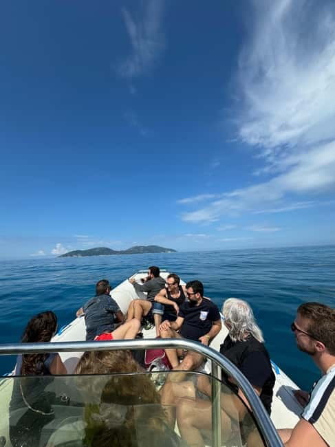 Vlorë: Sazan Island, Haxhi Ali Cave, and Karaburun Boat Tour - The 40-minute run across the water