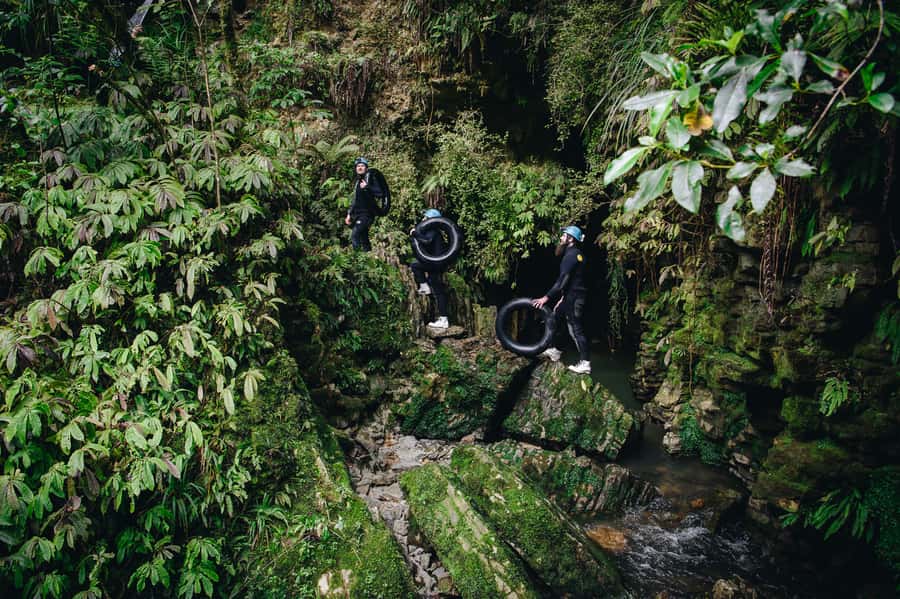 Waitomo Caves: Labyrinth Black Water Rafting Experience - What happens after you leave the cave