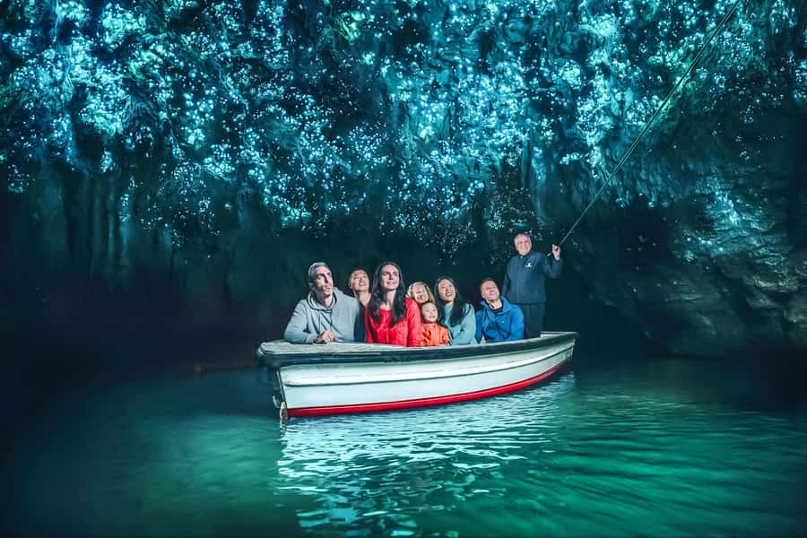 Waitomo: Glowworm Caves Guided Tour by Boat - The boat ride is short but worth the wait