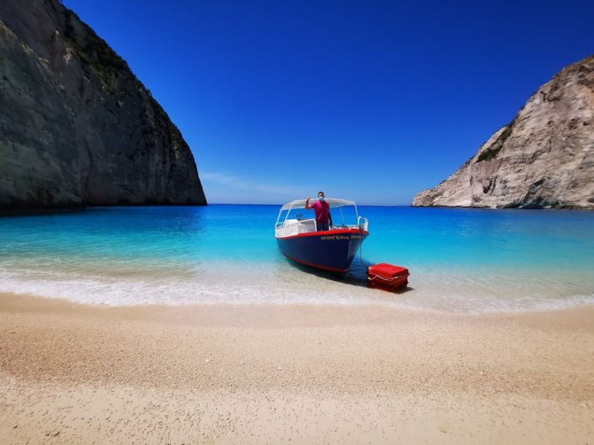 Zakynthos: early morning Shipwreck,Blue Caves and view point - Porto Vromi and the west coast by small boat