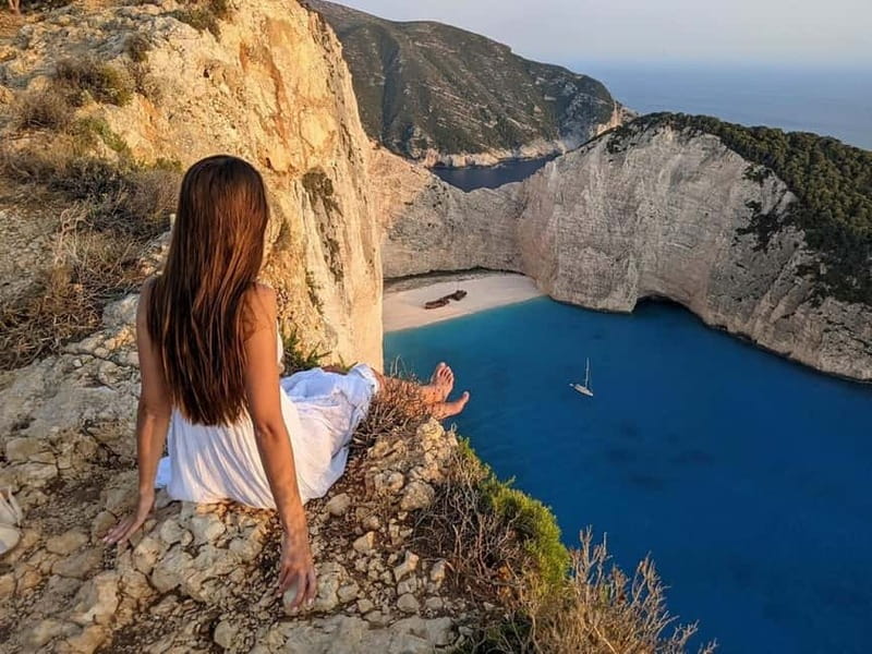 Zakynthos: Shipwreck Beach, Viewpoint, Blue Caves Day Tour - Bochali Hill gives you the first island view